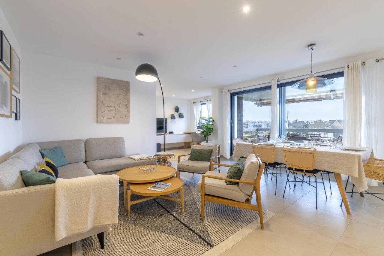 Grand Appartement De Standing Avec Terrasse Vue Port Au Centre De فان المظهر الخارجي الصورة
