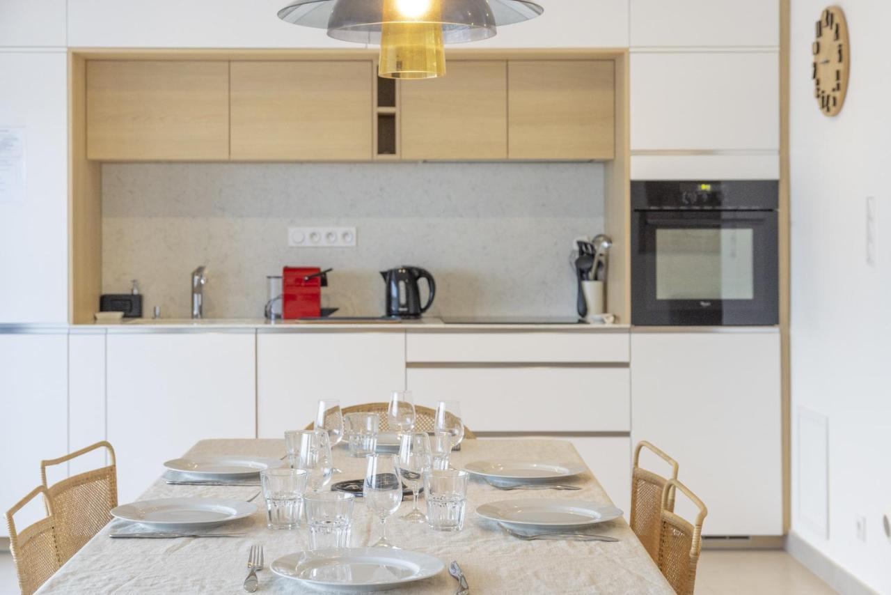 Grand Appartement De Standing Avec Terrasse Vue Port Au Centre De فان المظهر الخارجي الصورة