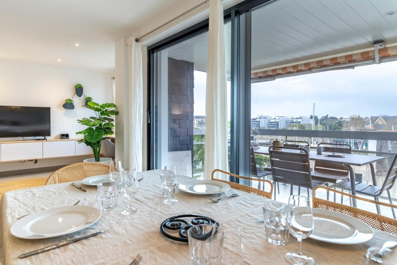 Grand Appartement De Standing Avec Terrasse Vue Port Au Centre De فان المظهر الخارجي الصورة